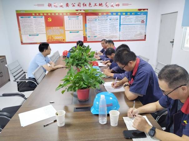 公司開展第三季度安全、環保、消防綜合檢查 